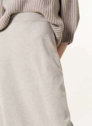 Iris Von Arnim Strickrock Kalinda aus Cashmere, Beige
