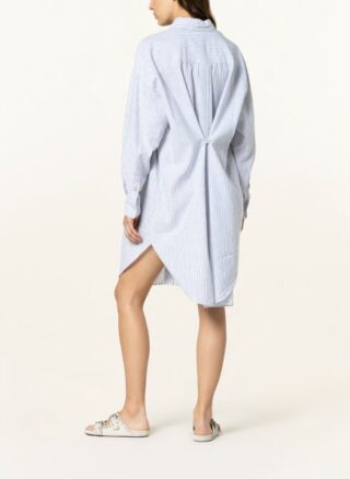 Isabel Marant Étoile Hemdblusenkleid Seen mit Leinen, Blau