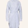Isabel Marant Étoile Hemdblusenkleid Seen mit Leinen, Blau
