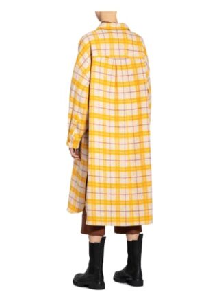 Isabel Marant Étoile Wollmantel Fontia, Gelb