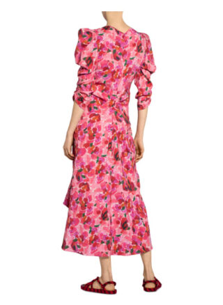 Isabel Marant Jacquard-Kleid Albi, Rot