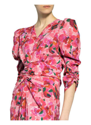 Isabel Marant Jacquard-Kleid Albi, Rot