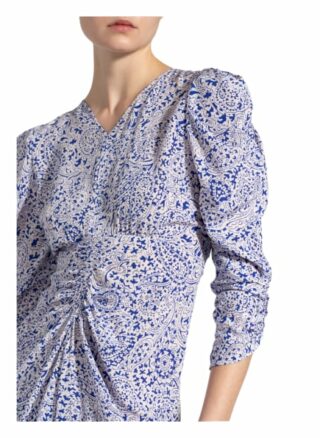 Isabel Marant Seidenkleid Albi, Blau