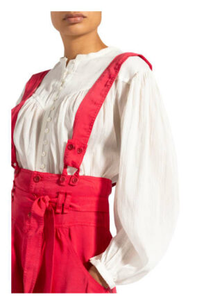 Isabel Marant Shorts Flink mit Hosenträgern, Rot