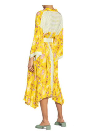 Ivi Collection Kleid, Gelb