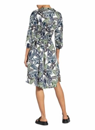 Ivi Collection Kleid mit 3/4-Arm, Weiß