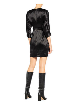 Ivy & Oak Kleid mit 3/4-Arm, Schwarz