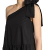 Ivy & Oak One-Shoulder-Kleid Sommaco, Schwarz