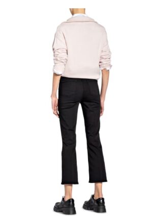 J Brand 7/8-Bootcut Jeans, Schwarz