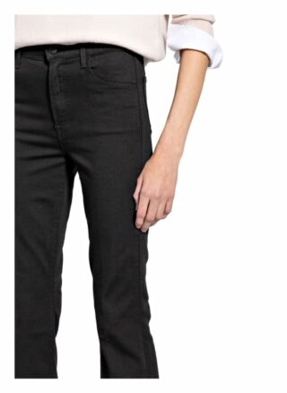 J Brand 7/8-Bootcut Jeans, Schwarz