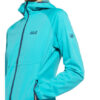 Jack Wolfskin Softshell-Jacke Go Hike, Blau