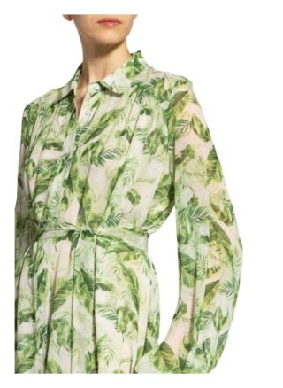 Jadicted Hemdblusenkleid mit Schluppe, Grün