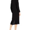 Jadicted Seidenkleid, Schwarz