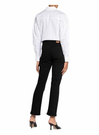 JEANERICA Slim Fit Jeans Damen, Schwarz
