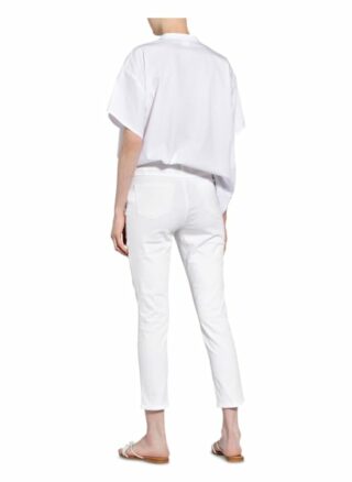 Joseph Ribkoff 7/8-Jeans mit Schmuckstein, Weiß