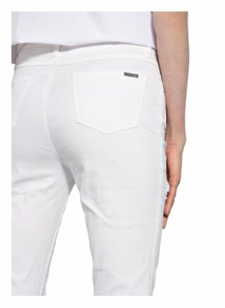 Joseph Ribkoff 7/8-Jeans mit Schmuckstein, Weiß