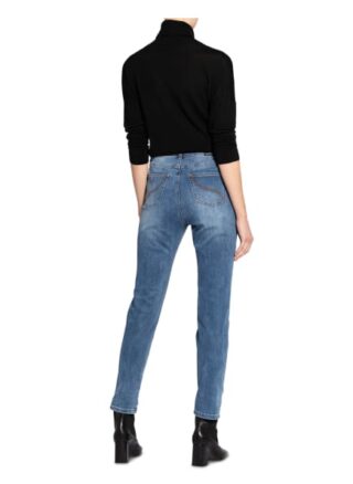 Joseph Ribkoff Destroyed Jeans, Blau
