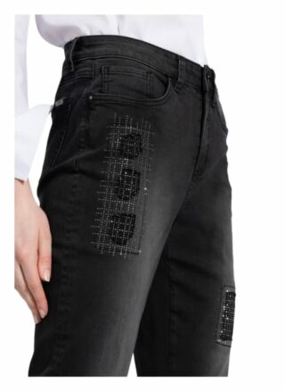 Joseph Ribkoff Destroyed-Jeans, Grau