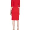 Joseph Ribkoff Etuikleid mit 3/4-Arm, Rot