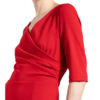 Joseph Ribkoff Etuikleid mit 3/4-Arm, Rot