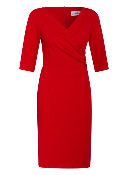 Joseph Ribkoff Etuikleid mit 3/4-Arm, Rot Joseph Ribkoff Etuikleid mit 3/4-Arm, Rot