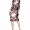 Joseph Ribkoff Hemdblusenkleid mit 3/4-Arm, Schwarz