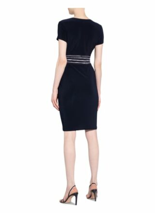 Joseph Ribkoff Jerseykleid in Wickeloptik, Blau