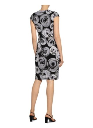 Joseph Ribkoff Jerseykleid in Wickeloptik, Schwarz