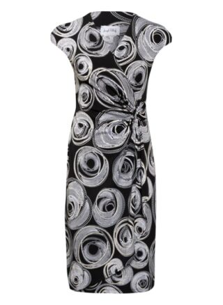 Joseph Ribkoff Jerseykleid in Wickeloptik, Schwarz