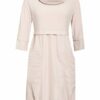 Joseph Ribkoff Kleid im Materialmix, Beige