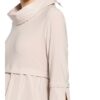 Joseph Ribkoff Kleid im Materialmix, Beige