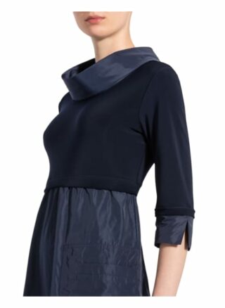 Joseph Ribkoff Kleid im Materialmix, Blau