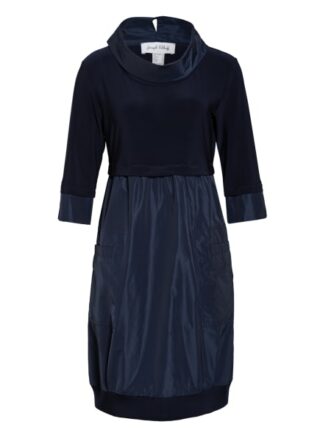 Joseph Ribkoff Kleid im Materialmix, Blau