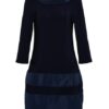 Joseph Ribkoff Kleid mit 3/4-Arm, Blau