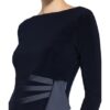 Joseph Ribkoff Kleid mit 3/4-Arm und Volantbesatz, Blau