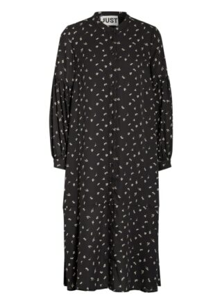 Just Female Hemdblusenkleid Hydra, Schwarz