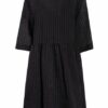 Just Female Kleid Soli mit 3/4-Arm, Schwarz