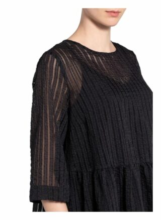 Just Female Kleid Soli mit 3/4-Arm, Schwarz
