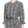 Just Female Kleid Tundra mit 3/4-Arm, Grau