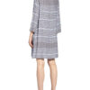 Juvia Kleid mit 3/4-Arm, Grau
