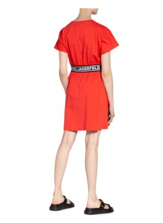 Karl Lagerfeld Jerseykleid, Rot