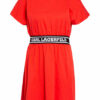 Karl Lagerfeld Jerseykleid, Rot