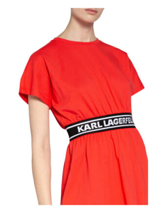 Karl Lagerfeld Jerseykleid, Rot