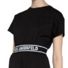 Karl Lagerfeld Jerseykleid, Schwarz