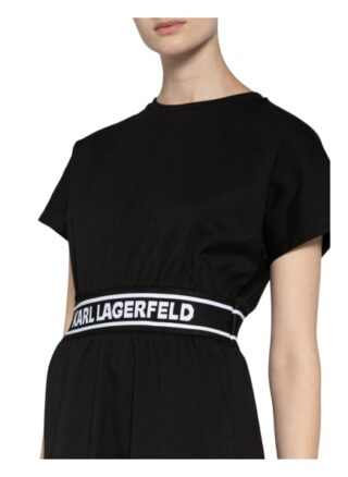 Karl Lagerfeld Jerseykleid, Schwarz