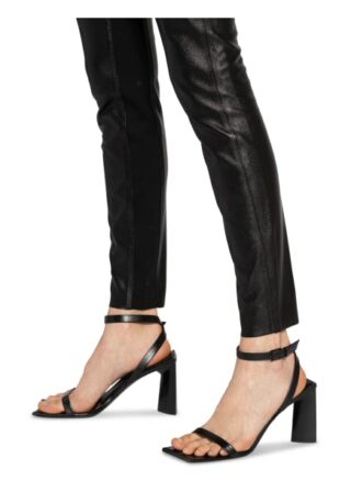 Karl Lagerfeld Leggings in Lederoptik, Schwarz
