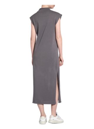 Karo Kauer Strickkleid Holly mit Leinen, Grau