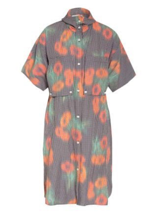 Kenzo Hemdblusenkleid, Grau