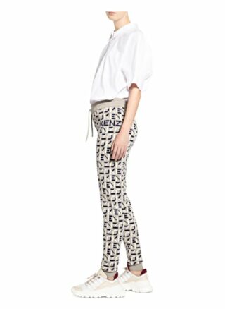 Kenzo Strickhose im Jogging-Stil, Grau