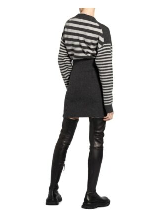 Kenzo Strickkleid Tiger, Schwarz